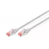Cable de red DIGITUS - CAT6 - S/FTP - Snagless - Cu - 10 m - gris