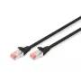 Cable de red DIGITUS - CAT6 - S/FTP - Snagless - Cu - 10 m - negro