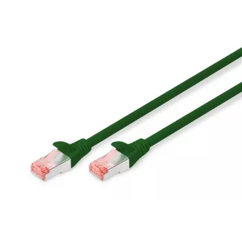 Cable de red DIGITUS - CAT6 - S/FTP - protección de lengüeta - Cu - 10 m - verde