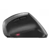 CHERRY MW 4500 ratón inalámbrico de 45 grados, negro, USB, diestros, diseño vertical, óptico, RF Wireless, 1200 DPI, negro