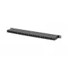DIGITUS Panel de conexiones CAT6a apantallado 24 puertos 0,5HE (dn91624sslea)