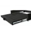 DIGITUS bandeja extraíble 2U para montaje fijo, 88x483x352 mm, hasta 30 kg, gris (RAL 7035)