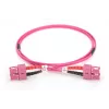 DIGITUS cable de fibra óptica para patch panel, SC a SC multimodo OM4 - 50/125 µ, dúplex, color RAL4003 longitud 2 m