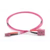DIGITUS cable de fibra óptica para patch panel, LC a SC multimodo OM4 - 50/125 µ, dúplex, color RAL4003, longitud 10 m