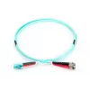 DIGITUS cable de fibra óptica para patch panel, LC a ST multimodo 50/125 µ, dúplex longitud 5 m clase OM3