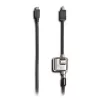 Kensington MiniSaver Mobile Keyed Lock, 1,8 m, Kensington, llave, llave plana, acero al carbono, negro