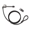 Kensington MiniSaver Mobile Keyed Lock, 1,8 m, Kensington, llave, llave plana, acero al carbono, negro