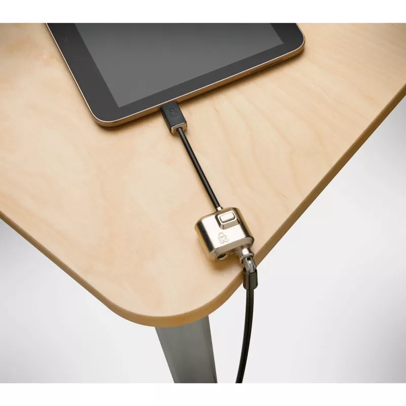 Kensington MiniSaver Mobile Keyed Lock, 1,8 m, Kensington, llave, llave plana, acero al carbono, negro