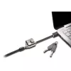 Kensington MiniSaver Mobile Keyed Lock, 1,8 m, Kensington, llave, llave plana, acero al carbono, negro