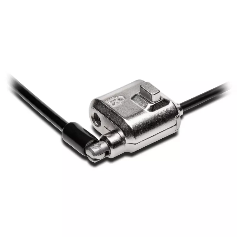 Kensington MiniSaver Mobile Keyed Lock, 1,8 m, Kensington, llave, llave plana, acero al carbono, negro