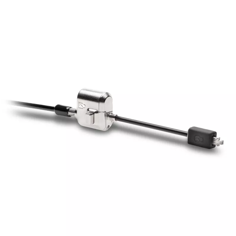 Kensington MiniSaver Mobile Keyed Lock, 1,8 m, Kensington, llave, llave plana, acero al carbono, negro