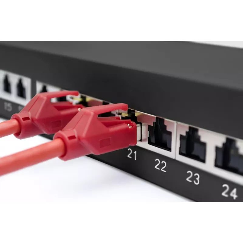 DIGITUS Professional CAT6A, Clase EA Patch Panel, apantallado