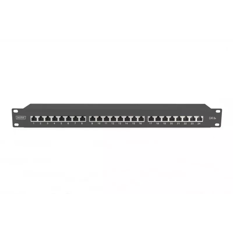 DIGITUS Professional CAT6A, Clase EA Patch Panel, apantallado