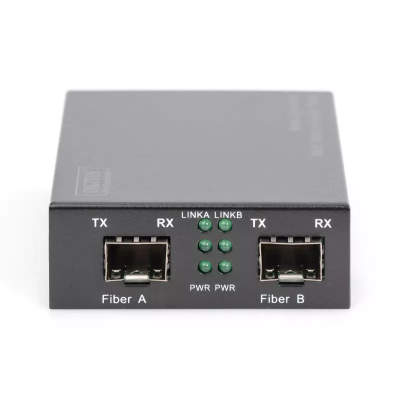 DIGITUS Convertidor de medios multimodo/monomodo Gigabit 850nm 1310nm 1550nm (SM)