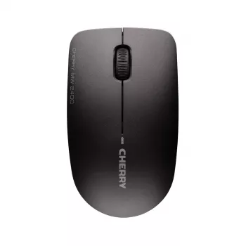 CHERRY MW 2400 Ratón inalámbrico, Negro, USB, Ambidiestro, Óptico, RF inalámbrico, 1200 DPI, Negro