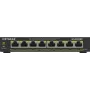 NETGEAR Switch Gigabit Ethernet PoE+ Plus de 8 puertos (GS308EP) Gestionado L2/L3 Gigabit Ethernet (10/100/1000) Power over Ethernet (PoE) Negro