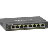 NETGEAR Switch Gigabit Ethernet PoE+ Plus de 8 puertos (GS308EP) Gestionado L2/L3 Gigabit Ethernet (10/100/1000) Power over Ethernet (PoE) Negro