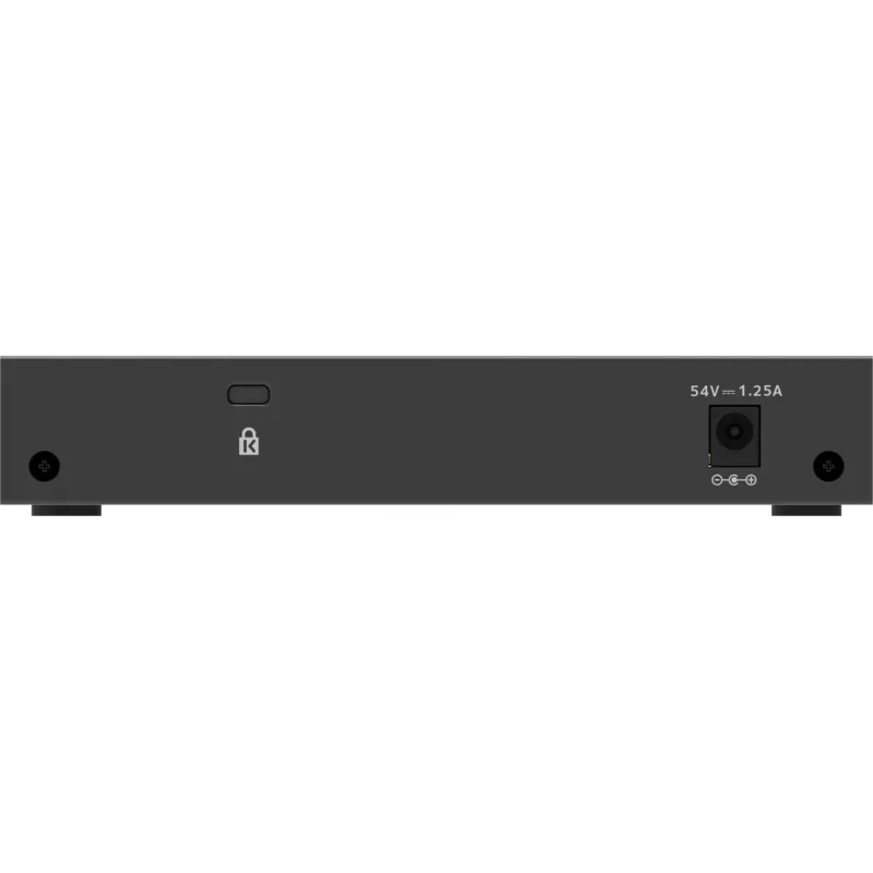 NETGEAR Switch Gigabit Ethernet PoE+ Plus de 8 puertos (GS308EP) Gestionado L2/L3 Gigabit Ethernet (10/100/1000) Power over Ethernet (PoE) Negro
