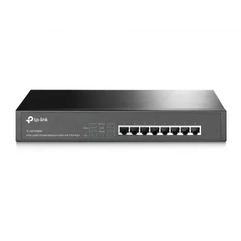 TP-Link TL-SG1008MP Gigabit Ethernet no gestionado (10/100/1000) Power over Ethernet (PoE) 1U Negro