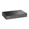 TP-Link TL-SG1008MP Gigabit Ethernet no gestionado (10/100/1000) Power over Ethernet (PoE) 1U Negro