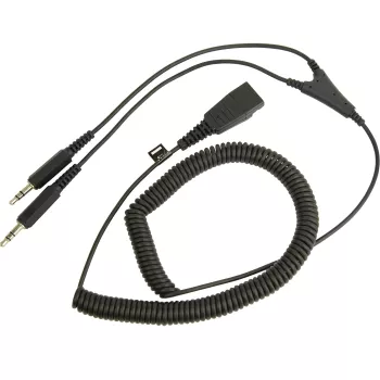 Cable para PC Jabra – QD a 2x3,5 mm