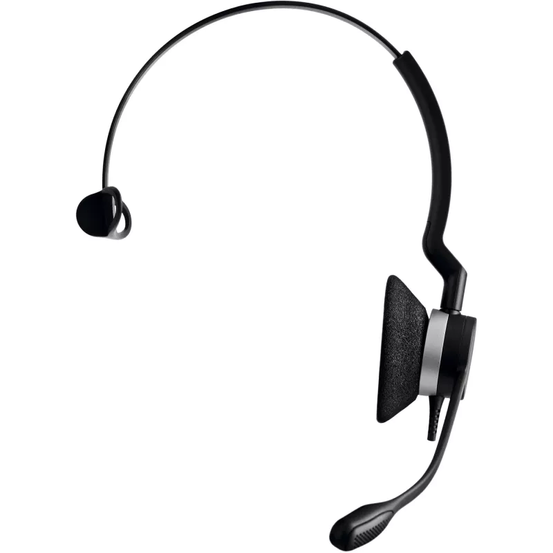 Jabra BIZ 2300 Mono, USB, MS, con cable, oficina/call center, 150 - 6800 Hz, headset, negro