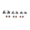 Jabra Evolve 75e pack de accesorios, almohadillas, gel, negro, rojo