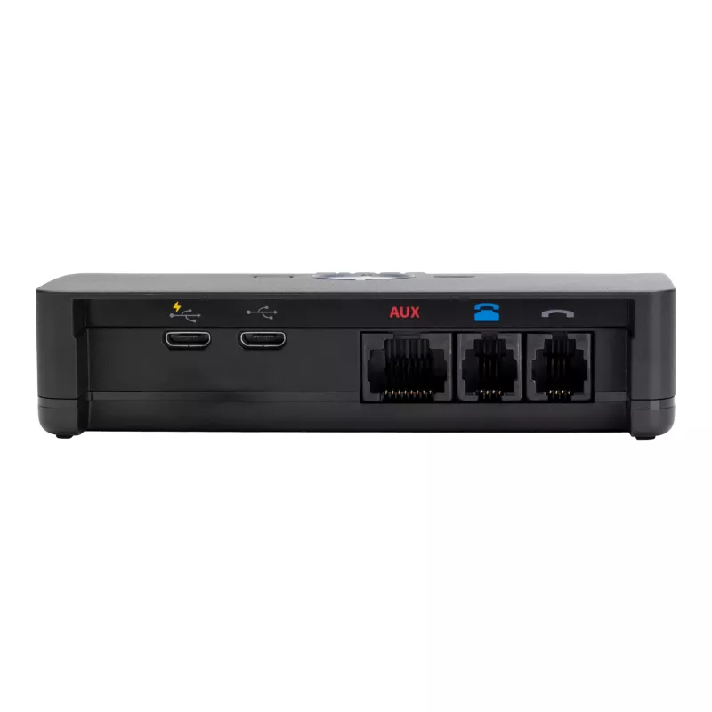 Jabra Link 950 USB-A, adaptador de interfaz, acrilonitrilo-butadieno-estireno (ABS), policarbonato, 190,8 g, negro