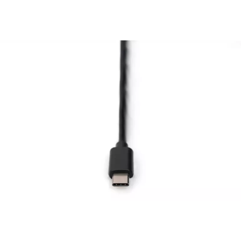 DIGITUS conversor USB Type-C 2.0 a serie, DSUB 9M cable 1m