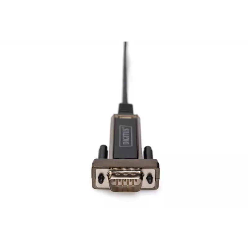 DIGITUS conversor USB Type-C 2.0 a serie, DSUB 9M cable 1m