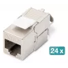 DIGITUS DN-93615 Módulo Keystone CAT 6A apantallado, montaje sin herramientas