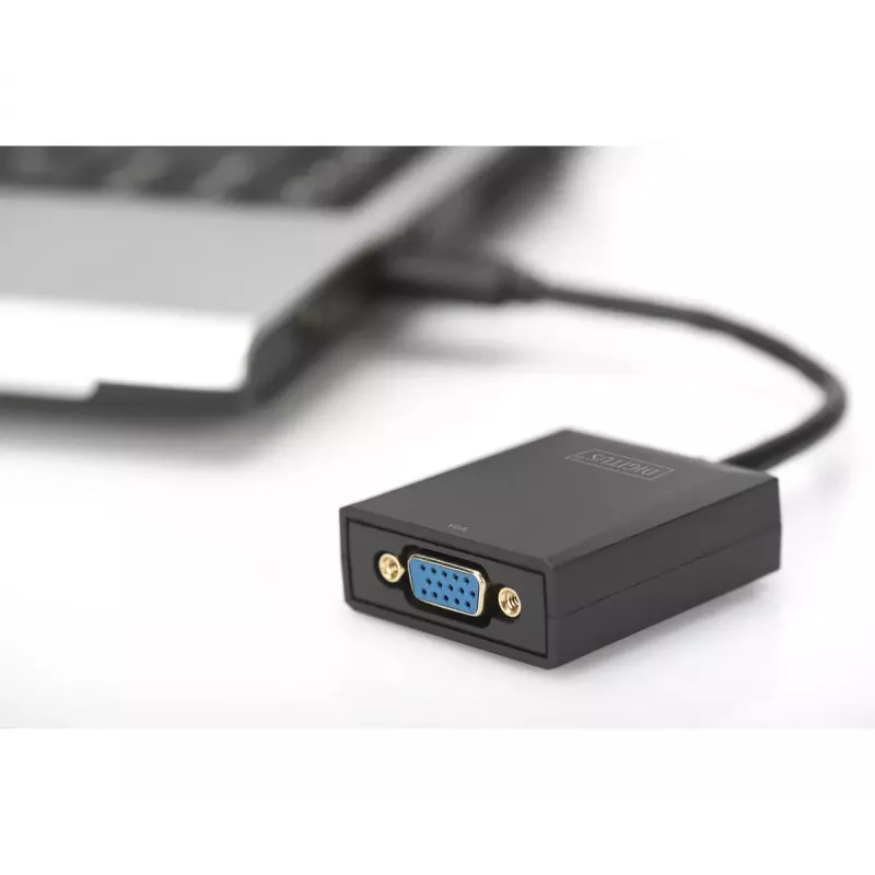 DIGITUS adaptador USB 3.0 a VGA hasta 1080p