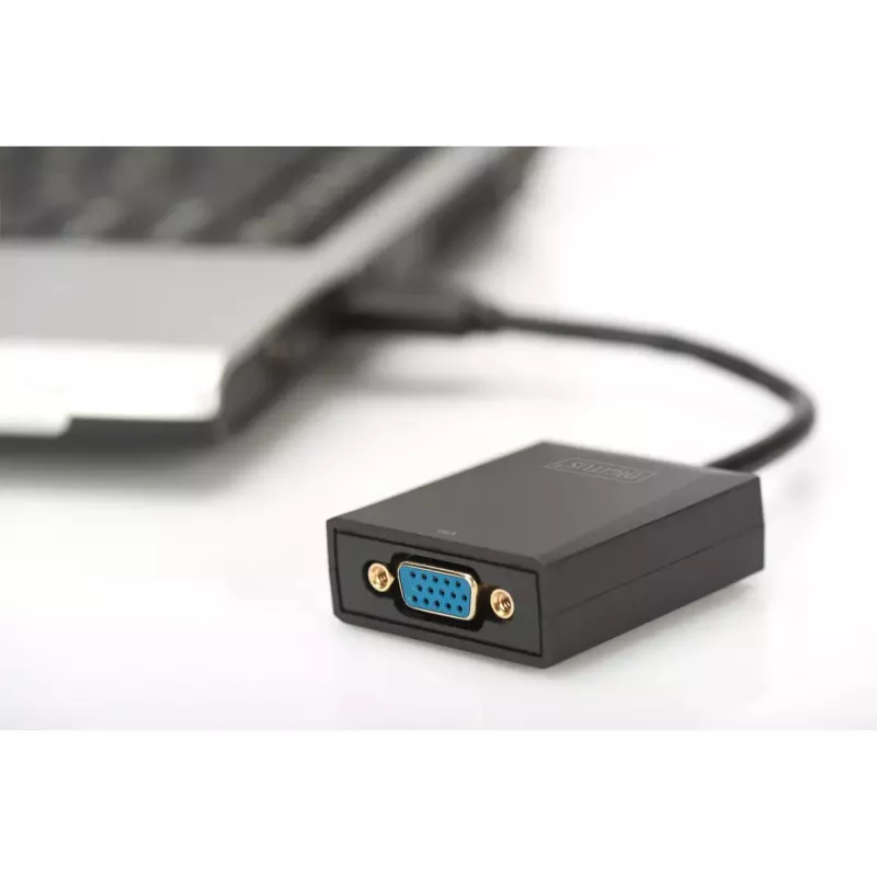 DIGITUS adaptador USB 3.0 a VGA hasta 1080p