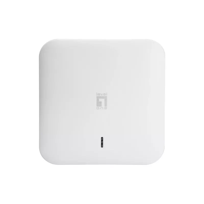 LevelOne AC1200 Dual Band PoE punto de acceso inalámbrico, montaje en techo, gestionado por controlador