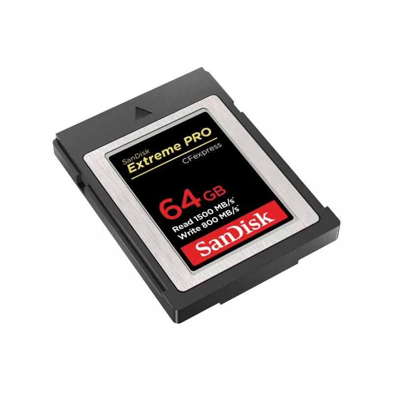 WESTERN DIGITAL SanDisk CF Express Extreme Pro 64 GB, 1500 MB/s lectura, 800 MB/s escritura