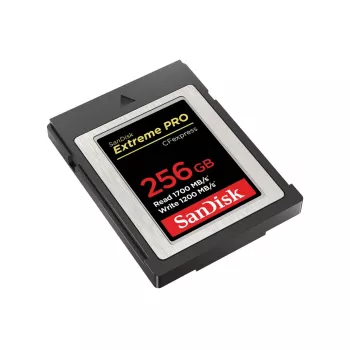 WESTERN DIGITAL SanDisk CF Express Extreme Pro 256 GB, 1700 MB/s lectura, 1200 MB/s escritura
