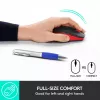 Ratón Logitech M190 Wireless USB rojo
