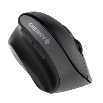 CHERRY MW 4500 LEFT ratón inalámbrico de 45 grados, negro, USB