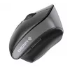 CHERRY MW 4500 LEFT ratón inalámbrico de 45 grados, negro, USB