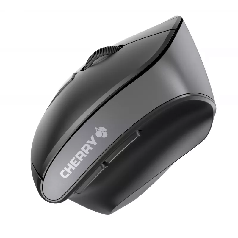 CHERRY MW 4500 LEFT ratón inalámbrico de 45 grados, negro, USB