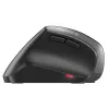 CHERRY MW 4500 LEFT ratón inalámbrico de 45 grados, negro, USB
