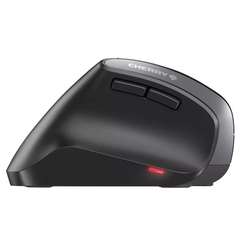 CHERRY MW 4500 LEFT ratón inalámbrico de 45 grados, negro, USB