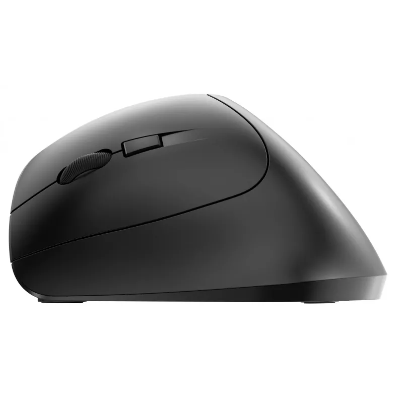 CHERRY MW 4500 LEFT ratón inalámbrico de 45 grados, negro, USB