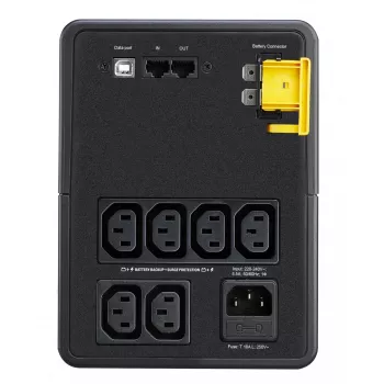 APC Back-UPS, 1200VA, torre, 230V, 6x tomas IEC C13, AVR