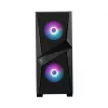 MSI MAG FORGE 100R caja gaming Mid Tower, ATX/mATX/Mini-ITX, cristal templado, 2 ventiladores ARGB de 120 mm, negro