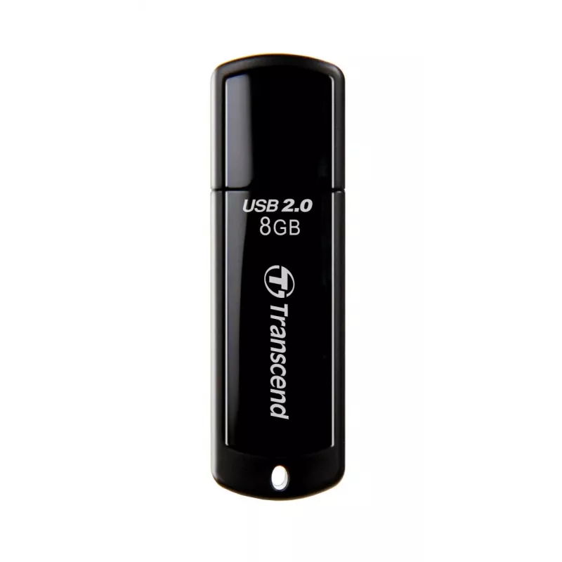 TRANSCEND Jetflash 350 - 8 GB memoria USB - USB 2.0 - Negro