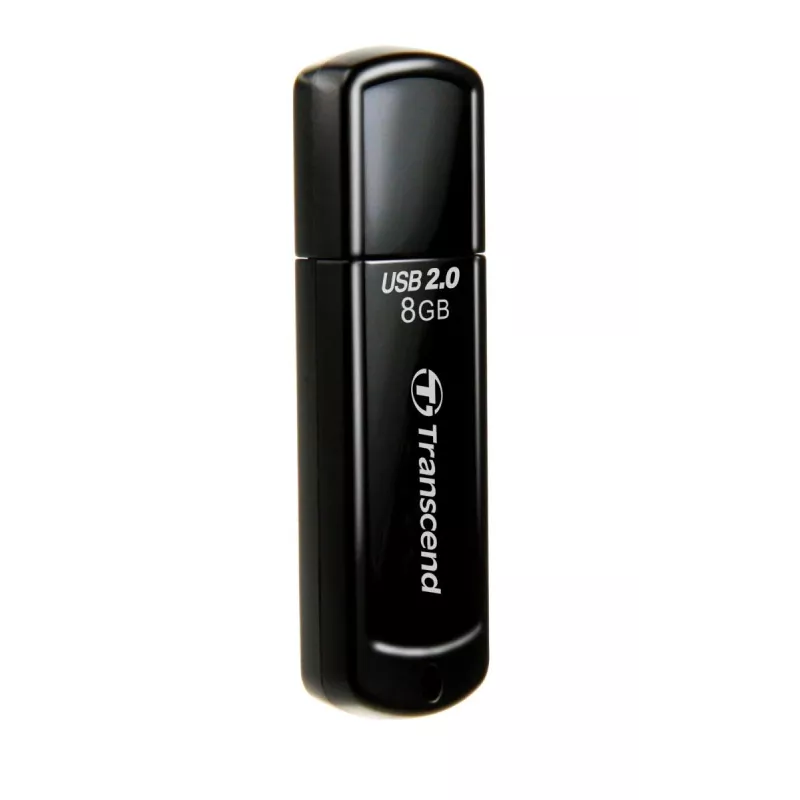 TRANSCEND Jetflash 350 - 8 GB memoria USB - USB 2.0 - Negro