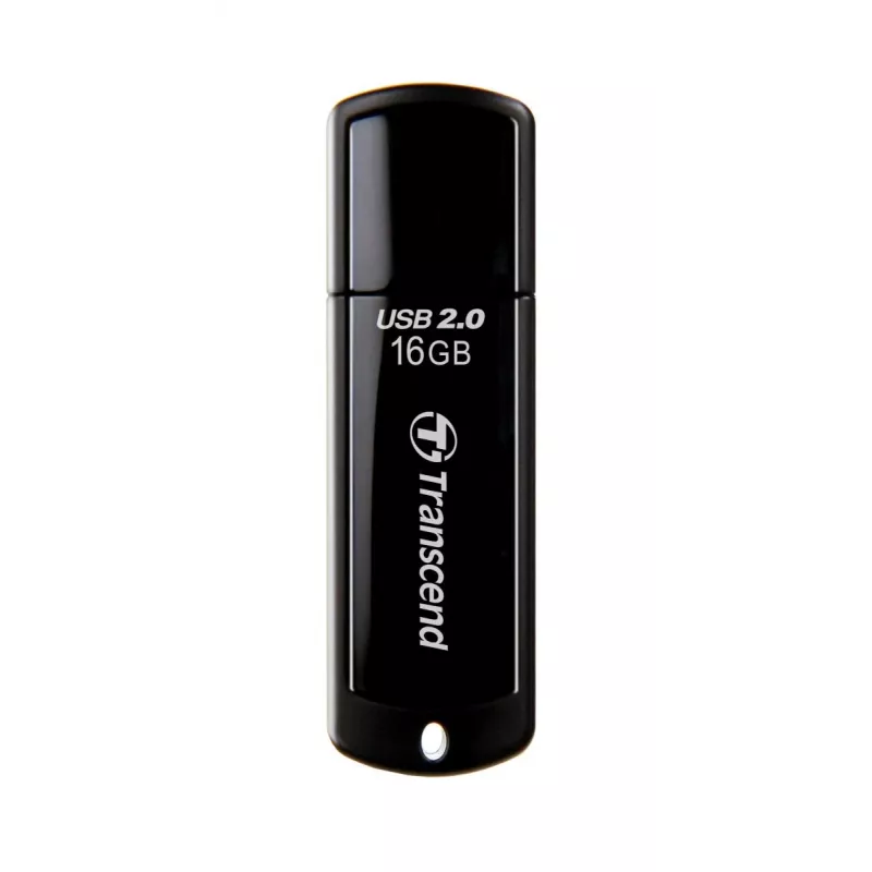 TRANSCEND Jetflash 350 - 16GB memoria USB - USB 2.0 - Negro