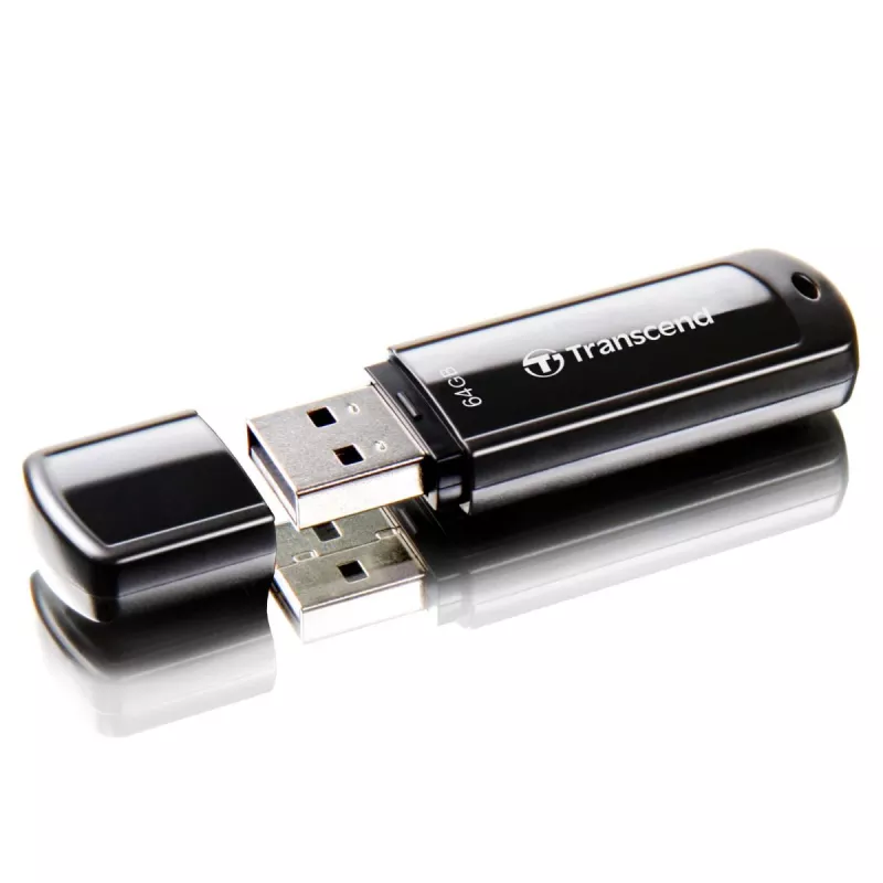 TRANSCEND JetFlash 700 - 64 GB memoria USB - USB 3.0 - Negro