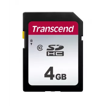TRANSCEND Tarjeta SDHC 300s 4GB UHS-I U1